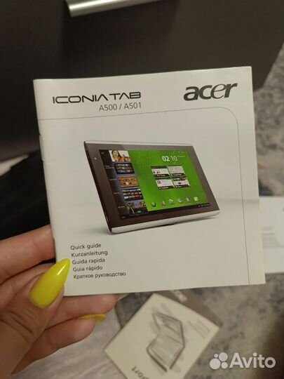 Планшет acer 500/501