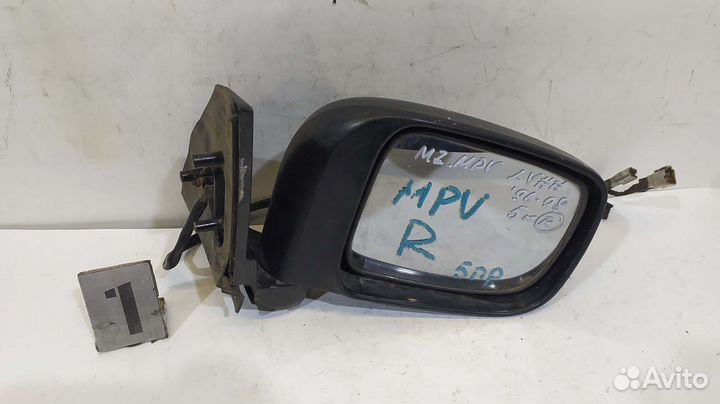 Зеркало боковое mazda MPV LV 96-98 5k R
