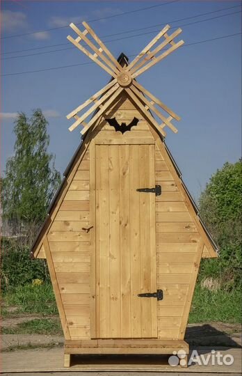 Уличный туалет с установкой