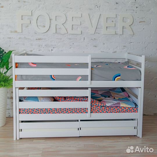 Двухъярусная кровать детская