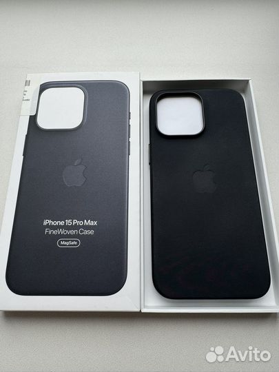 Чехол FineWoven (оригинал) для iPhone 15 Pro Max