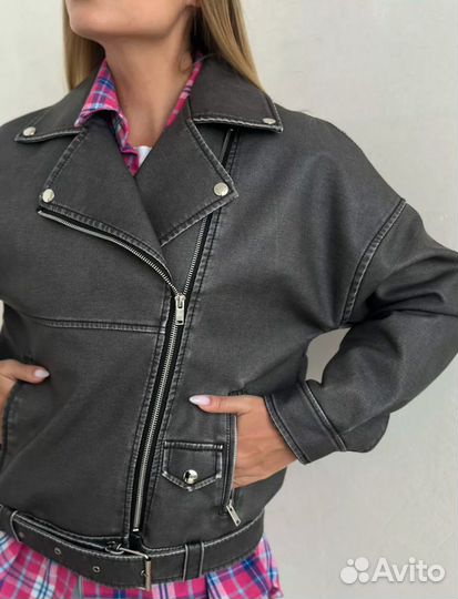 Кожаная куртка косуха