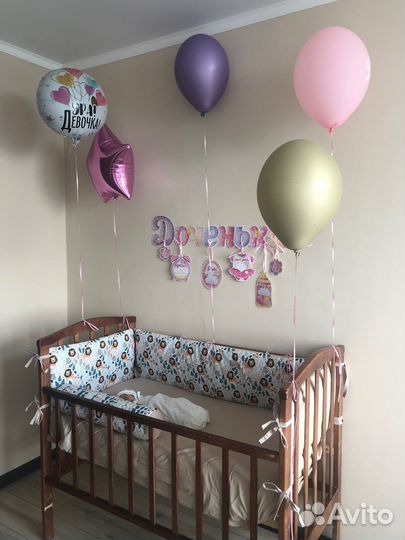 Бортики в детскую кроватку