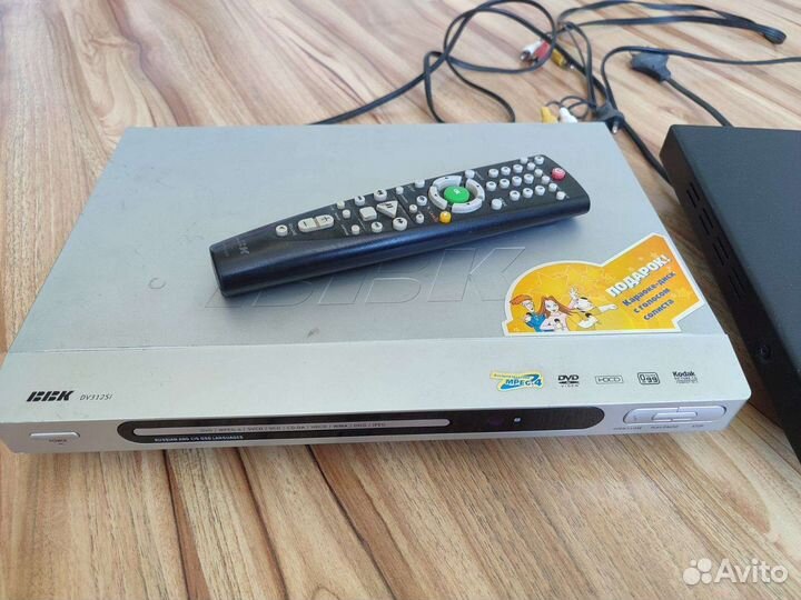 DVD плеер BBK и фильмы на DVD