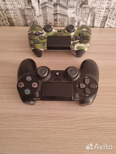 Sony PS4 Slim + 2 геймпада + 27 игр