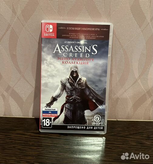 Assassins creed Эцио коллекция nintendo switch