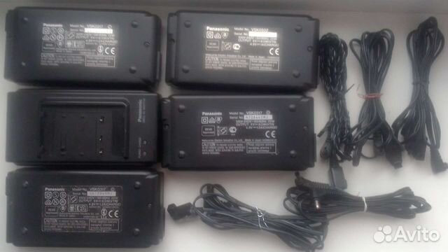 Зарядные устройства для видеокамер