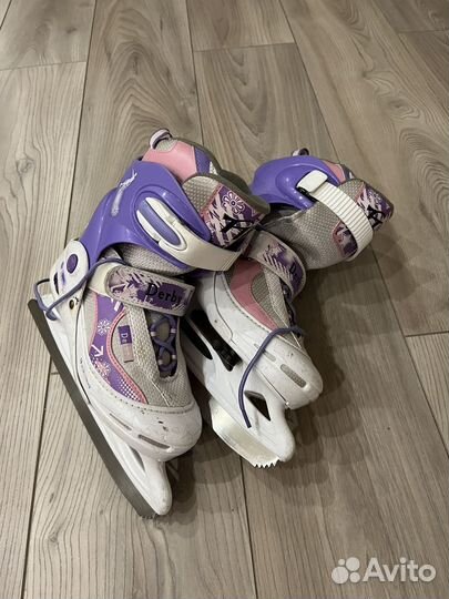 Коньки детские раздвижные