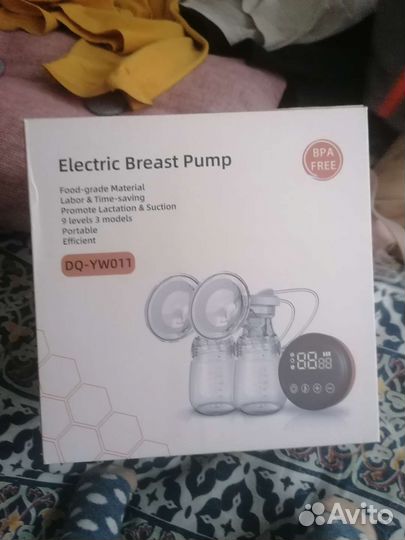 Молокоотсос электрический двойной