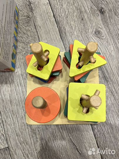 Деревянная развивающая игра