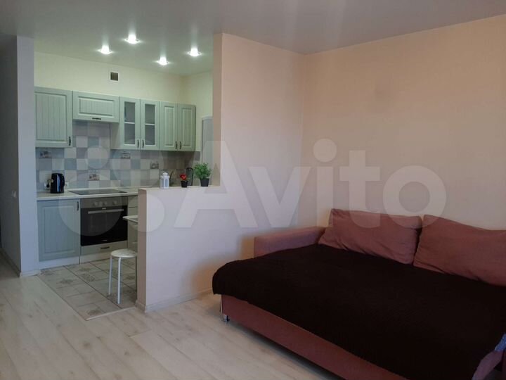 Квартира-студия, 37 м², 4/9 эт.