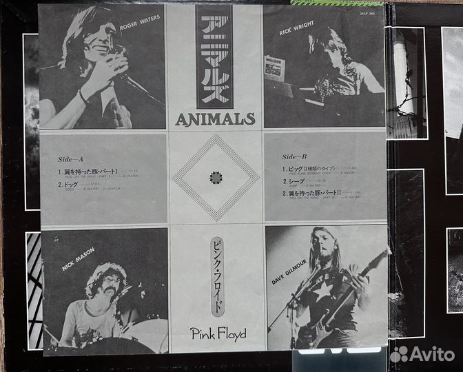 Pink Floyd – Animals (LP,1 st press,Japan)