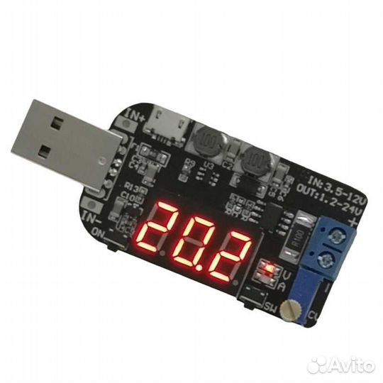 Преобразователь ET USB3.5-12V to 1.2V-24V-LED