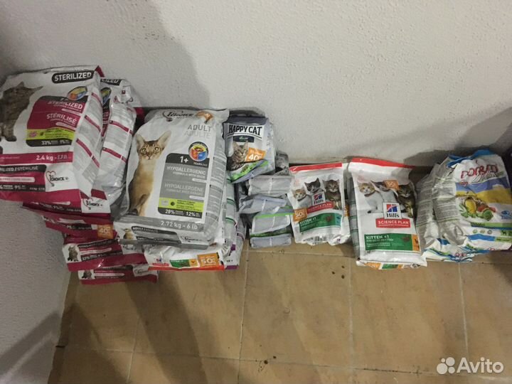 Сухой корм для кошек