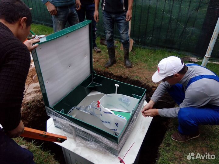 Септик под ключ за 1 день с гарантией 10 лет