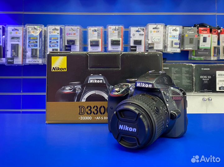 Nikon D3300 kit 18-55mm (гарантия) id-9196