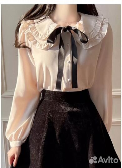 Блузка в японском стиле Jirai Kei