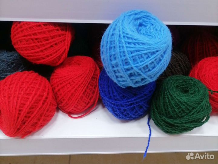 Пряжа полушерсть