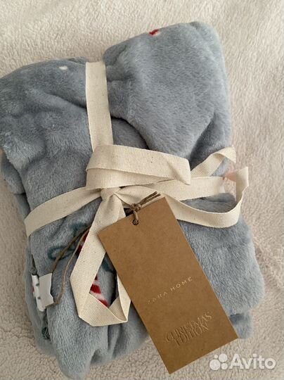 Плед из флиса детский zara home новый 70 * 100 см