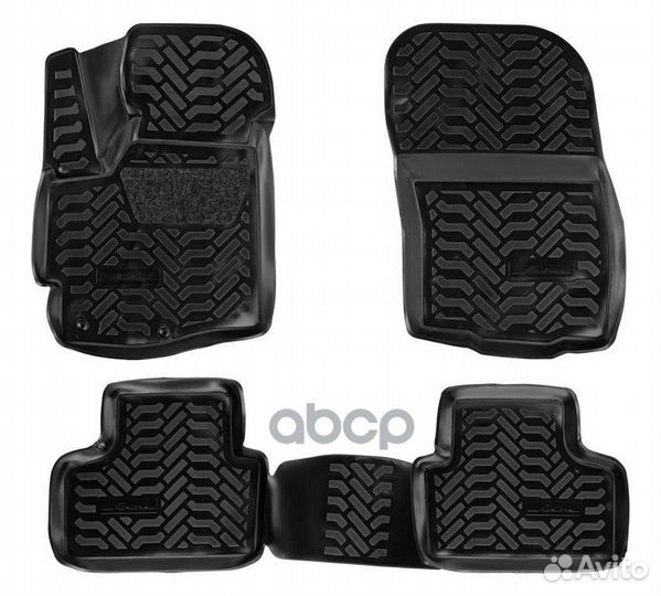 Ковры в салон (3D с подпят.) для Mitsubishi ASX