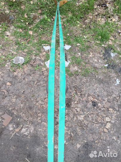 Лыжи беговые. СССР. Винтаж