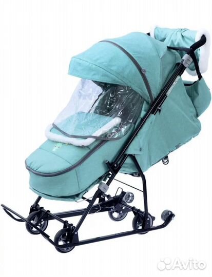 Санки коляска nika