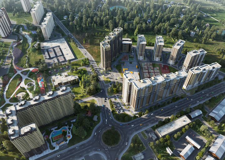 2-к. квартира, 45,7 м², 5/25 эт.