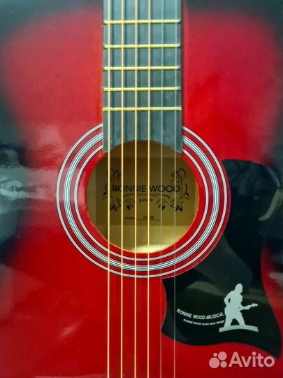 Новая акустическая гитара Ronnie wood