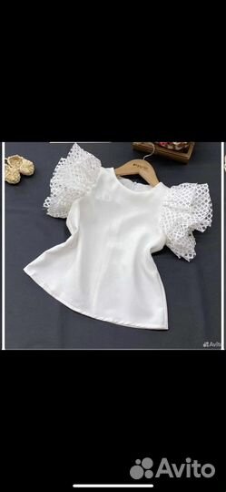 Блузка школьная 122 128