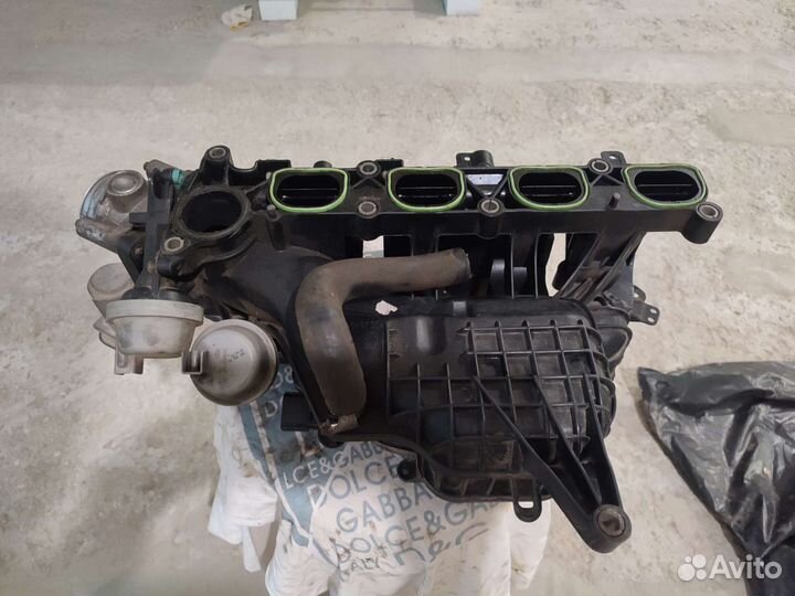 Впускной коллектор ford focus 2 1.8 2.0 в сборе
