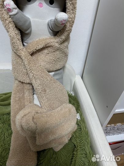 Шапка с ушками