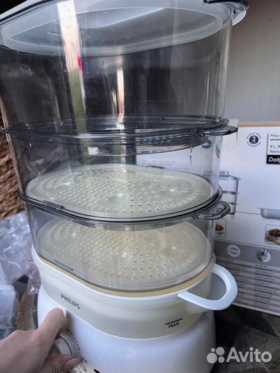 Пароварка 3-x уровневая