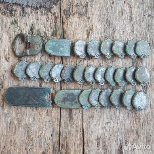 Пояс бронзовый Аланы Хазары