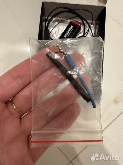 Микронаушник магнитный проводной