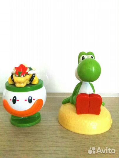 Фигурки макдональдс смурфики, пони, марио