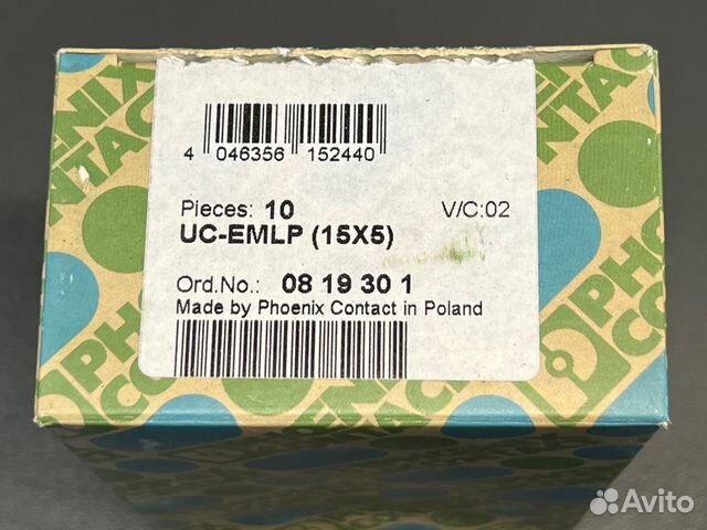 Phoenix contact 0819301 Табличка, новая, 70 шт
