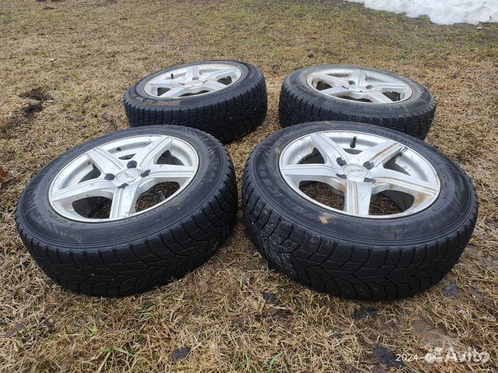 Литые диски r14 на ваз с зимней резиной