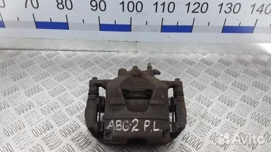 Суппорт тормозной передний левый opel astra J (ABG