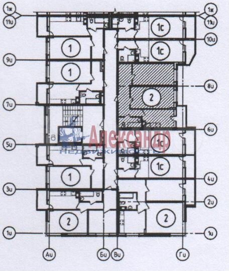 2-к. квартира, 53 м², 2/8 эт.