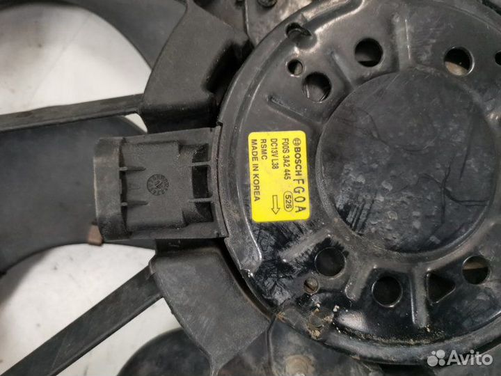 Вентилятор охлаждения радиатора Renault Fluence