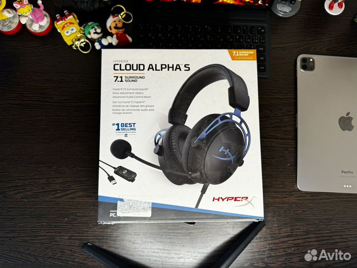 Проводные наушники HyperX Cloud Alpha S