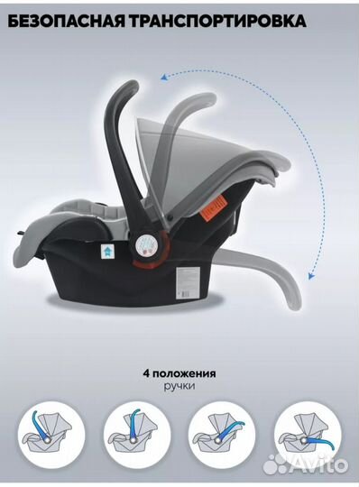 Детское автокресло от 0 до13