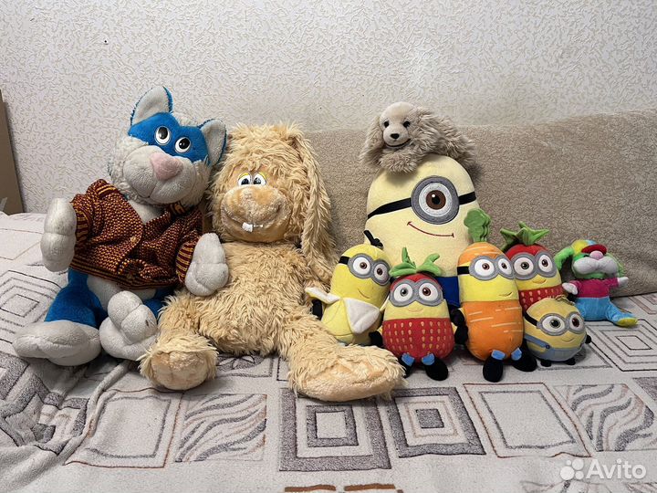 Мягкие игрушки пакетом