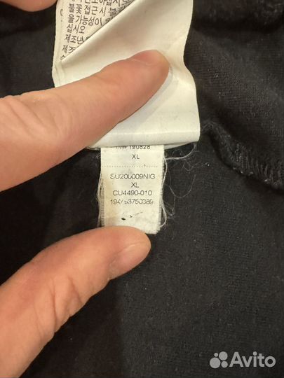 Кофта nike tech fleece черная