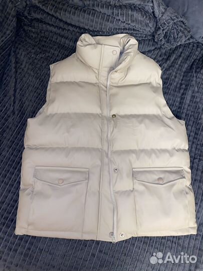 Жилетка из экокожи