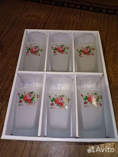 Набор стаканов и стопок