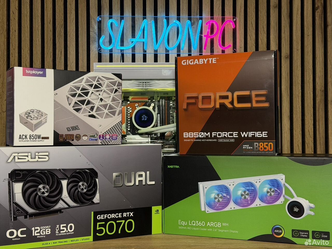 Игровой ПК — AMD Ryzen 7 7800X3D / RTX 5070 / 32 GB — фото 3