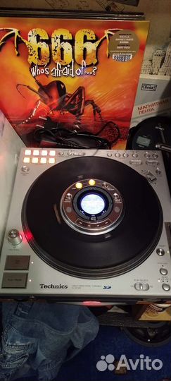 Technics sl-dz 1200 CD MP3 SDcard DJ проигрыватель