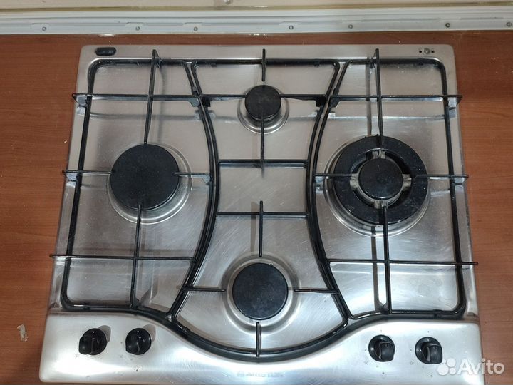 Газовая варочная панель 4 конфорки ariston