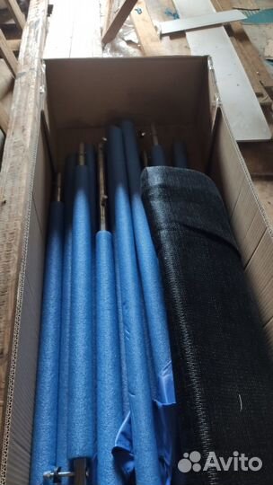 Сетка защитная для батута со стойками